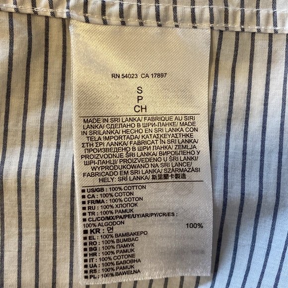 Banana Republic LS Tunic Length Blouse - Picture 6 of 7